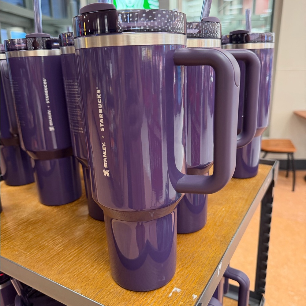 Starbucks Purple Travel Mug with Handle